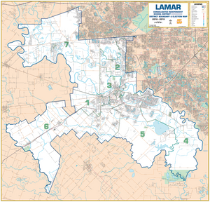 Lamar CISD - Houston Map Company