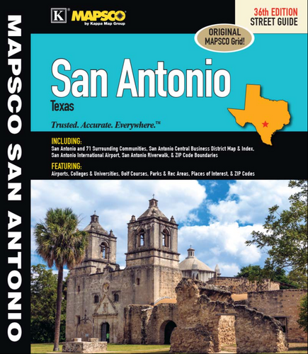 San Antonio Mapsco Atlas - Houston Map Company