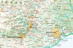 USA Wall Map - Essential Geography - 2nd Edition 2020 Update