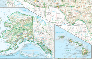 USA Wall Map - Essential Geography - 2nd Edition 2020 Update