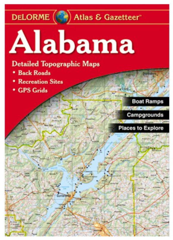 Alabama DeLorme Atlas & Gazetteer