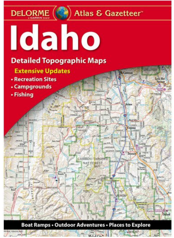 Idaho DeLorme Atlas & Gazetteer