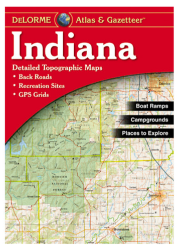 Indiana DeLorme Atlas & Gazetteer