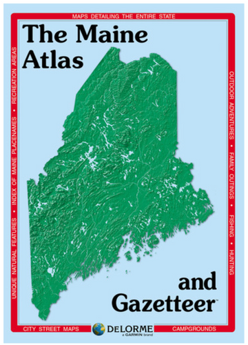 Maine DeLorme Atlas & Gazetteer