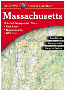 Massachusetts DeLorme Atlas & Gazetteer