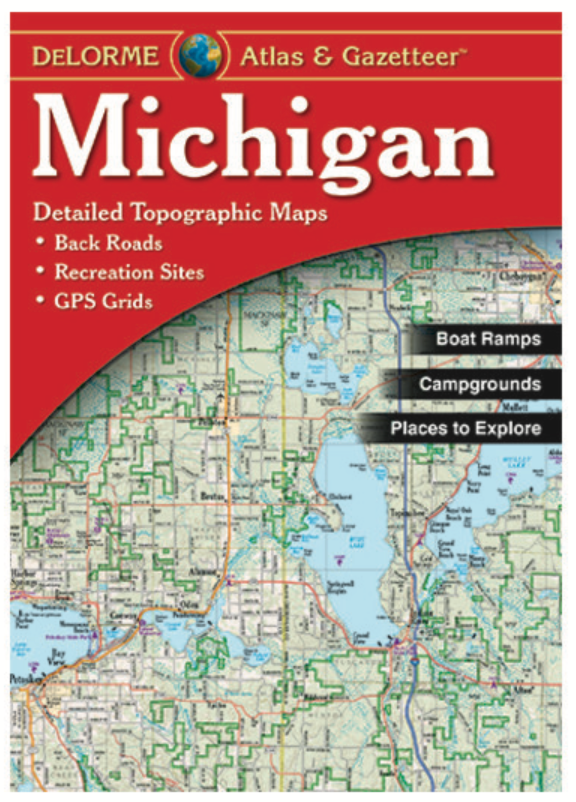 Michigan DeLorme Atlas & Gazetteer