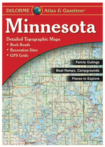 Minnesota DeLorme Atlas & Gazetteer