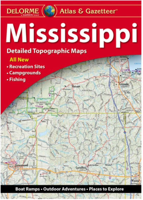 Mississippi DeLorme Atlas & Gazetteer