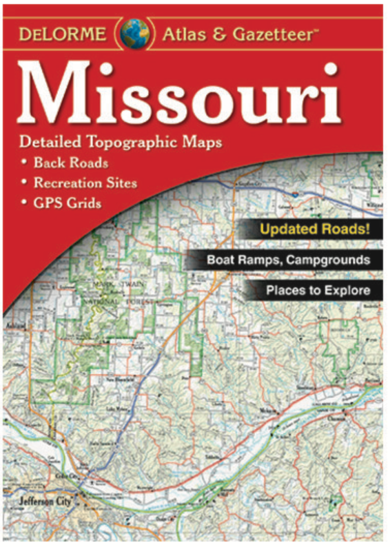 Missouri DeLorme Atlas & Gazetteer