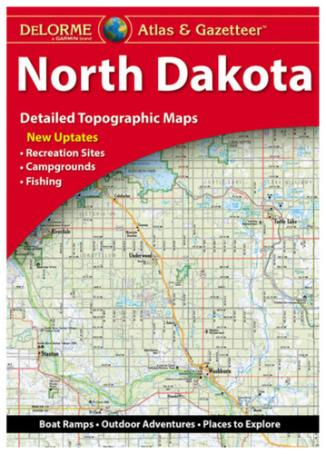 North Dakota DeLorme Atlas & Gazetteer