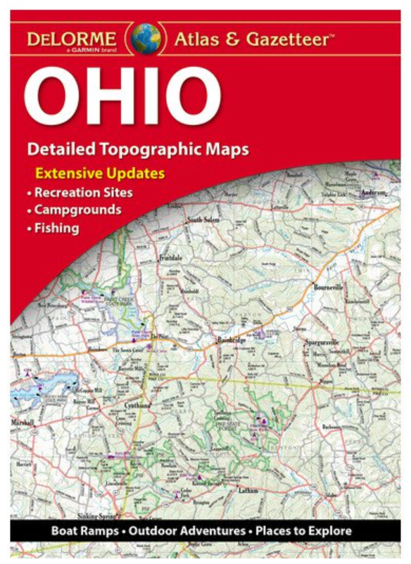 Ohio DeLorme Atlas & Gazetteer