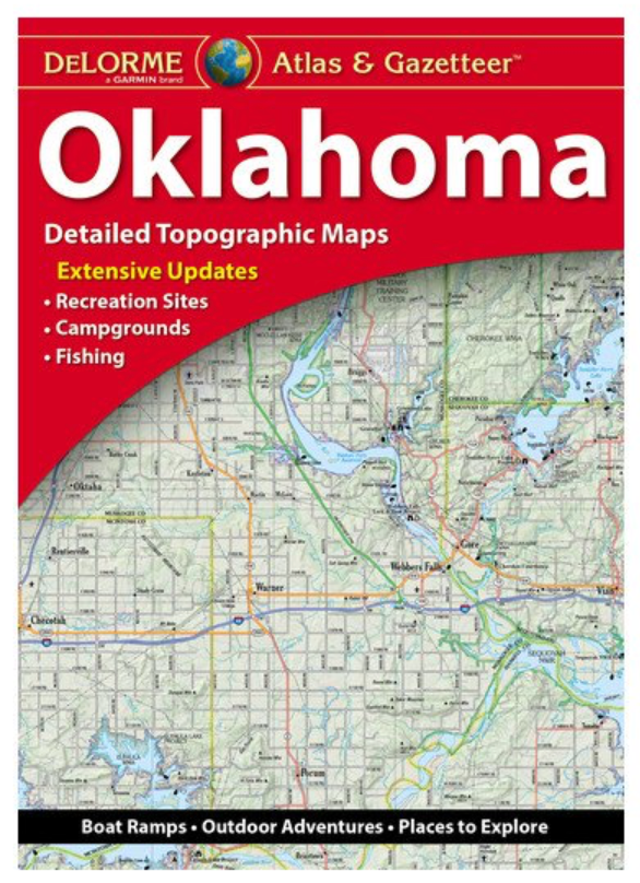 Oklahoma DeLorme Atlas & Gazetteer