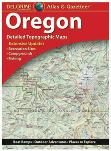 Oregon Delorme Atlas & Gazetteer