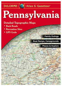 Pennsylvania DeLorme Atlas & Gazetteer