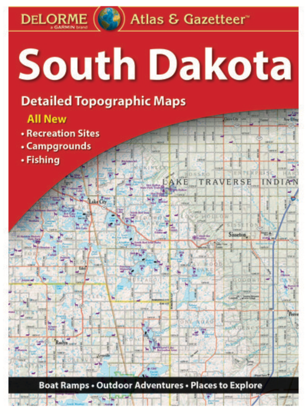 South Dakota DeLorme Atlas & Gazetteer