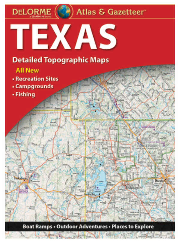 Texas DeLorme Atlas & Gazetteer