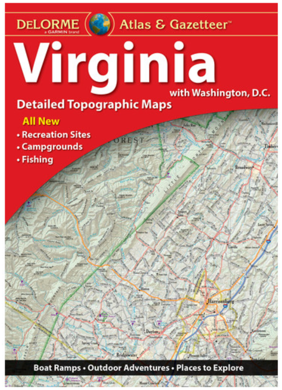 Virginia DeLorme Atlas & Gazetteer
