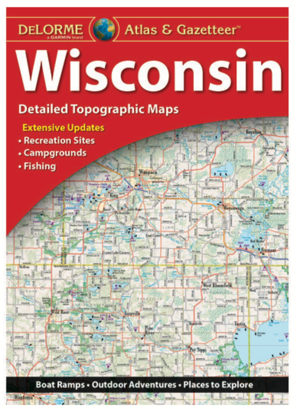 Wisconsin DeLorme Atlas & Gazatteer