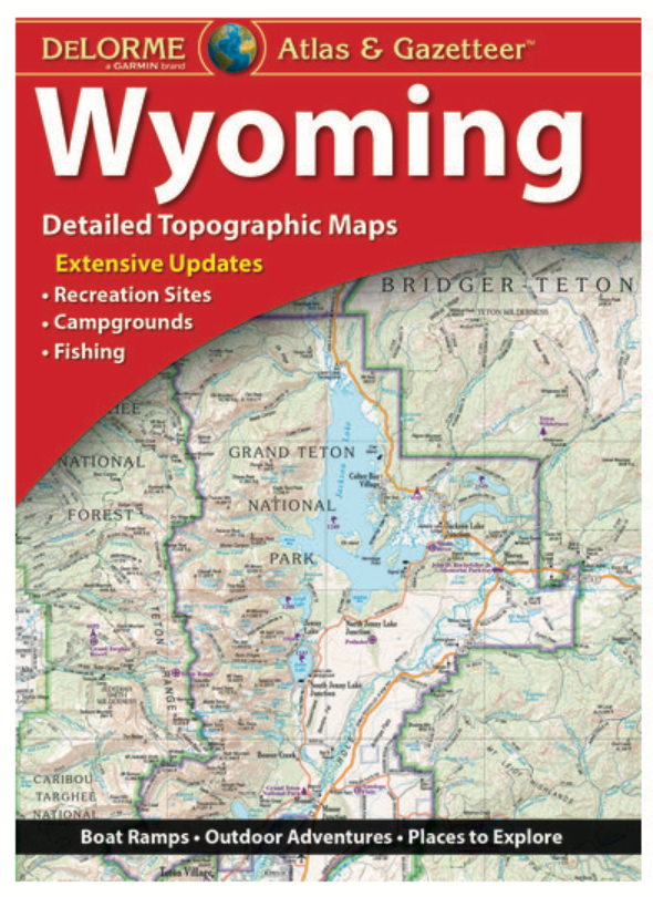 Wyoming DeLorme Atlas & Gazetteer