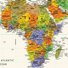 Turner Contemporary U.S. Wall Map