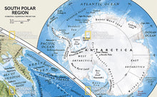 National Geographic World Physical Map