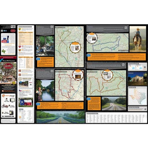 Texas Hill Country Folding Map - Butler - Houston Map Company